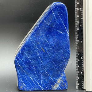Pierre de guérison sculptée en cristal de forme libre Lapis Lazuli poli naturel en gros pour la décoration intérieure méditation Reiki équilibrage énergétique - Product Image 6