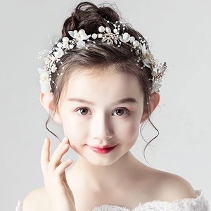 Serre-tête de demoiselle d'honneur, accessoires de <span class=keywords><strong>cheveux</strong></span> pour demoiselle d'honneur, serre-tête de princesse en strass et perles, serre-tête de mariée pour <span class=keywords><strong>mariage</strong></span> - Product Image 4