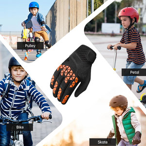 Dedo completo Best Grip Sportswear hombres Guantes de cuero para motocicleta Guantes de motocicleta hechos a medida para la venta en línea - Product Image 6