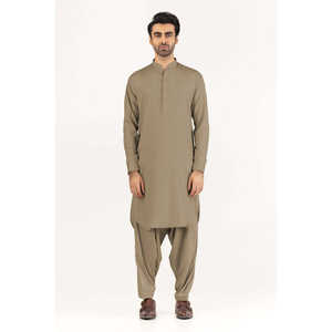 Pantalon en tissu mélangé non cousu Opus Serene, fermeture boutonnée, longueur longue - Product Image 3