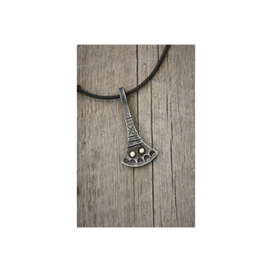 Stainless Steel Jewelry Viking <strong>Celtic</strong> Tomahawk Men's Necklace European and American Personality <strong>Titanium</strong> Steel Pendant