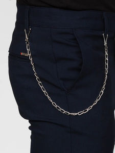 Pantalons décontractés pour hommes Pantalons à taille extensible Coupe ajustée Pantalons à devant plats Pantalons habillés personnalisés en gros - Product Image 6