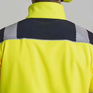 Veste de sécurité industrielle chauffante, respirante, imperméable, coupe-vent, écologique, robuste, pour l'hiver, style urbain - Product Image 3