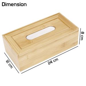 Porte-mouchoirs en bois gravé sur mesure avec design personnalisé, fabrication OEM, idéal pour cadeau et accessoire unique pour la maison - Product Image 2