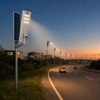 All-in-One Solar-Straßenleuchte 200W bis 600W Leistungsbereich Aluminiumlegierung IP65 LED mit Sensor und Timer-Steuerung mit Batterie