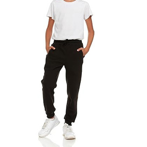 Pantalon de sport pour homme en coton molletonné avec cordon de serrage à la taille, tissu extensible, logo personnalisé disponible, vêtements de sport légers et décontractés - Product Image 2