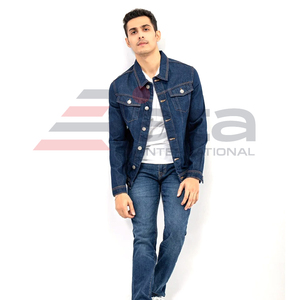 Chaquetas vaqueras para hombre de calidad superior superventas, chaqueta de lona de invierno con cuello levantado de nuevo diseño, tarifa al por mayor - Product Image 1