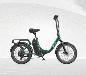 Bicicleta Eléctrica Urbana DYU C9 de 20 Pulgadas con Neumáticos Anchos de Largo Alcance, Motor Trasero de 250W, 7 Velocidades, 36V, Cuadro de Acero, Plegable - Product Image 2