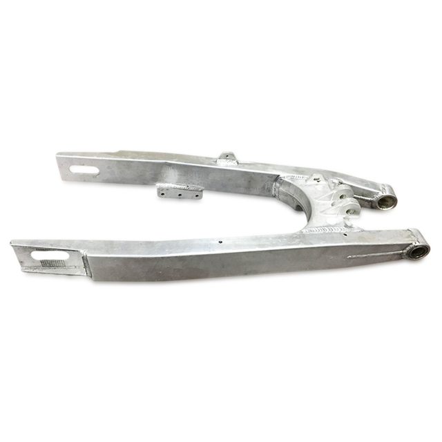 CPI Compatible Aluminum Alloy Silver Rear Swing Arm Hand Welded Motorcycle Rear Fork Suspension System OEM ODM Manufacturer