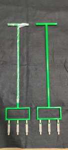 Aerator with detachable stainless steel <b>fork</b> spike aerator for lawn - Product Image 6