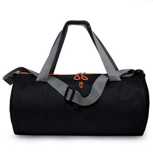 Bolsa de Lona de Entrenamiento de Poliéster Resistente al Agua Medio, 26L, Negro-Gris, Bolsa de Viaje para Gimnasio/Deportes para Hombres y Mujeres - Product Image 3