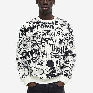 2025 Hot Design Custom Made Hommes Sweats Coton Tissu Ras Du Cou Sweats À Capuche Sweat Fabriqué au Pakistan pour L'hiver - Product Image 1