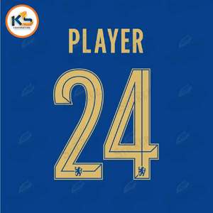 Pegatinas de Transferencia de Calor de Plastisol Personalizadas para Ropa Deportiva |   Etiquetas Lavables e Impermeables con Logotipo y Número para Camisetas de Equipos - Product Image 6