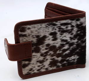 2025 tarjetero de cuero de vaca genuino Premium personalizado para hombres, billetera corta delgada de alta calidad, cierre abierto hecho en Pakistán - Product Image 1