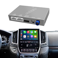 Boîtier d'interface Linux pour Toyota Land Cruiser LC200 2016-2020, CarPlay sans fil, Android Auto, module CarPlay, décodeur, autoradio