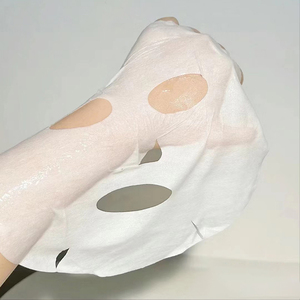 Mascarilla facial Finnex de fibra vegetal 0.5D ultra suave blanca lechosa importada alemana - Product Image 4