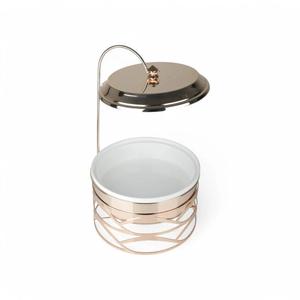 Plat de service de buffet en acier inoxydable 304 écologique avec fonction de maintien au chaud - Product Image 1