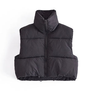 OEM venta al por mayor personalizado calle Puffer Gilet manga menos puffer nueva moda de moda último diseño Puffer chaqueta - Product Image 6
