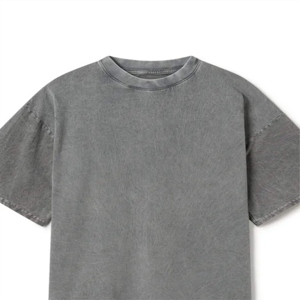 Wholesale Fashion Oversized Men Loose T Shirts Short Sleeve Cotton Casual Comfortable 100% cotton T-shirt for men loose fit - Product Image 5