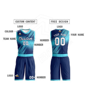 Wholesale Custom High Quality Sublimated Team Basketball Uniforms Sets Men's Customizable <b>Athletic</b> Vest Shirt Breathable - Product Image 4