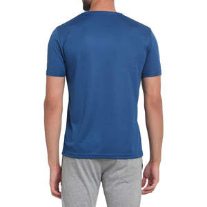T-shirt en tricot sportif pour homme, couleur unie, hauts décontractés et amples, coupe régulière, Offre Spéciale manches courtes en élasthanne/polyester - Product Image 6
