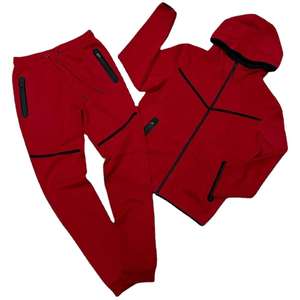 Ensembles de jogging avec logo personnalisé pour hommes, survêtements de sport pour hommes, vêtements d'entraînement, survêtement de gym personnalisé et confortable pour hommes - Product Image 4