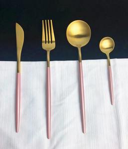 ชุดเครื่องใช้บนโต๊ะอาหารสแตนเลสแบบพรีเมี่ยมสินค้ามาใหม่เครื่องใช้บนโต๊ะอาหารสำหรับงานแต่งงานในบ้าน - Product Image 5