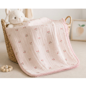 Manta Envolvente de Muselina 100% Algodón para Bebé al por Mayor OEM – Envoltura de Gasa Suave Estampada para Bebés, Proveedor de Denizli, Turquía - Product Image 2