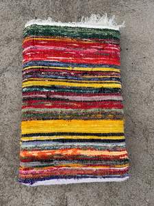 พรมปูพื้นทำเองจากผ้าฝ้ายรีไซเคิล ขนตัดแบบหนา ป้องกันการลื่น ขนาดใหญ่ 60x90 นิ้ว สำหรับห้องนั่งเล่นหรือสนามกอล์ฟ - Product Image 3