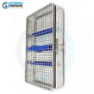 Cesta Oftálmica Micro con Tapa, Insertos de Acero Inoxidable, Tiras de Alta Calidad, Almacenamiento Médico Reutilizable y Duradero para Oftalmología - Product Image 4