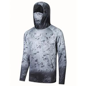 Sweat à capuche de chasse camouflage personnalisé pour homme, mélange coton-polyester, respirant, écologique, impression par transfert thermique - Product Image 4