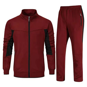 Monos Track Jogging Trajes para hombres Conjunto de chándal Poliéster Chándal de secado rápido Conjunto de dos piezas Chándal Jogging Traje para hombres - Product Image 1