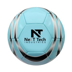 Balón de entrenamiento de fútbol de Next Tech Industries, material de PU para fines de entrenamiento con diseño personalizado y logotipo personalizado - Product Image 1