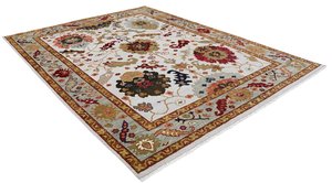 ชุดพรมขนสัตว์ถักมือหลากสีพรมผ้าฝ้ายทอ8X14 9x12สำหรับบ้านพรมนั่งเล่น - Product Image 5