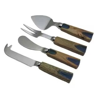 Juego de esparcidor de queso nuevo de grado cuchillo y tenedor para comer, juego de queso, cubiertos en cubiertos - Product Image 6