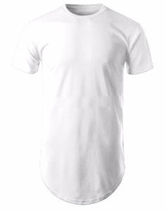 <b>Men's</b> Comfortable Short Sleeve Fitted Gym <b>T</b>-<b>Shirt</b> 100% Cotton Best Fabric Elongated <b>Muscle</b> Fit Clothing by Manufacturer - Product Image 4