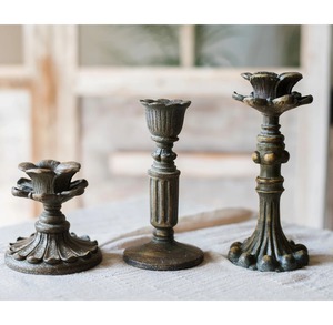 Porte-bougie en bois vintage artisanal pour la décoration de la maison, l'affichage sur table, la mise en scène de fête et les cadeaux, fabriqué à la main en Inde - Product Image 5