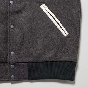 Chaqueta Universitaria Unisex Personalizada, Chaqueta Letterman de Alta Calidad para Hombre y Mujer - Product Image 3