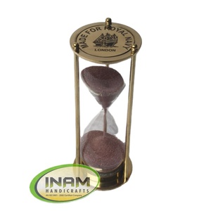 New Arrival Best Gift Nautical Hourglass / Brass Nautical <b>Sand</b> <b>Timer</b> / Nautical Brass Hourglasses - Product Image 1