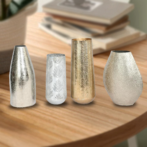 Metal Flower Vase Handmade Designing Flower <b>Pots</b> for <b>Table</b> Top Centerpiece for Flowering Decoration Manufacturer - Product Image 4