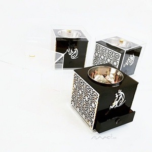 Wholesale Wooden Mabkhara Incense Burner for Home Decor Luxury Arabic Bakhoor Burner Loban Box - Product Image 5