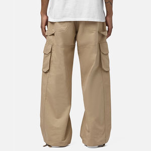 กางเกงคาร์โก้ผู้ชายสไตล์ลำลองหลายกระเป๋ากางเกงคาร์โก้ของสะสมแฟชั่นใหม่ล่าสุด - Product Image 2