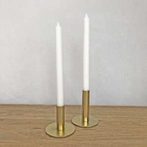 Soporte de vela de latón de 2 brazos disponible Centro de mesa Decoración de mesa de Navidad Decoración de luz para tamaño personalizado precio barato - Product Image 2