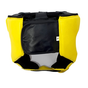 Protector de cabeza de cuero real de alta calidad para boxeo, protector de cabeza con logotipo personalizado, protector de boxeo para entrenamiento de lucha, protector de cabeza - Product Image 3