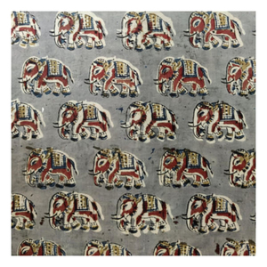 Pure Cotton Kalamkari Fabric Buy Online in Bulk - Product Image 2