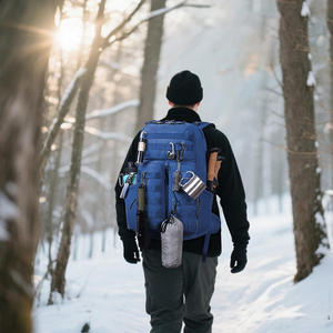 Mochila táctica personalizada con logotipo personalizado bordado de impresión al aire libre senderismo Camping equipo de viaje OEM proveedor de fábrica - Product Image 2