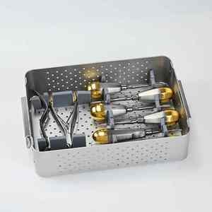 ชุดเครื่องมือผ่าตัดสัตวแพทย์สำหรับศัลยกรรมกระดูกและข้อ ชุดเครื่องมือทันตกรรม อุปกรณ์ผ่าตัดทางการแพทย์ ใช้พลังงานแบบแมนนวล ลดราคาพิเศษ - Product Image 4