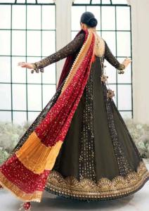 Robe brodée de haute qualité, différentes couleurs, vêtements ethniques musulmans traditionnels, vêtements de fête pour femmes, en vente - Product Image 5