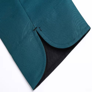 Le chef à manches longues enduit l'uniforme respirant de cuisine pour le personnel de café et d'hôtel de boulangerie de restaurant - Product Image 5