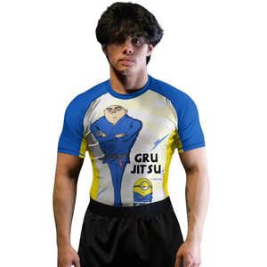 Design Your Own Style Men Rash Guard <b>Printed</b> Logo Protect Body Rash Guard Breathable Plus Size Rash Guard for Men - Product Image 2